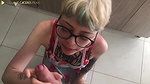 Horny stepmom gives her ass to her stepson in the kitchen