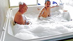 Hot Foamy Jacuzzi Sex with Garabas and Olpr