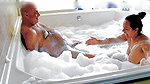 Hot Foamy Jacuzzi Sex with Garabas and Olpr