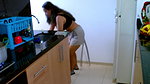 HOT SEX IN THE KITCHEN WITH ADAMANDEVE AND LUPO