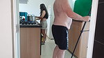 HOT SEX LUNCH WITH ADAMANDEVE AND LUPO
