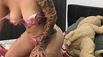 I finger my pussy until I have an orgasm showing my tits