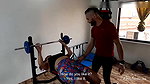 I fuck my stepmom in the home Gym