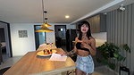I fuck the delicious maid of the house