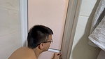 I go into my coworker’s bathroom to fuck her