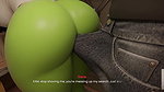 HOT STEPSIS KIM POSSIBLE RUB HER BUTT AGAINST ME AND THEN I FUCKED HER THIGH IN SEXY LEGGINGS!