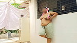 Sexy and chubby indian girl show her sexy ass and boobs