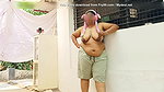 Sexy and chubby indian girl show her sexy ass and boobs
