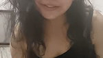 chubby desi girl sexy deep navel in black top 1
