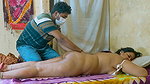 horny customer gave oil massage and fucked desi bhabhi full hard 1