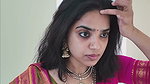 Beautiful homely girl boobs in blouse sexy show 1