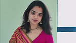 Beautiful homely girl boobs in blouse sexy show 1