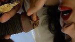 Chubby Indian Tanker Wife Blowjob Teasing Showing Asshole 4