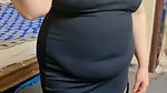 Chubby Indian Tanker Wife Blowjob Teasing Showing Asshole 6