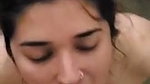 DESI HORNY BABE TAKING BF CUM FACIAL 1