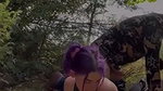 Horny teen cutie outdoor sex with uncle 1