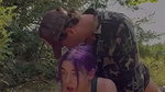 Horny teen cutie outdoor sex with uncle 1