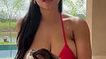 Sexy girl huge milky boobs open show 1