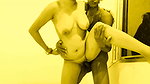 Young Devar Cheating Hot alone brunette wife is fucked and creampied