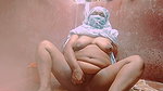 Attractive sister-in-law bathing video