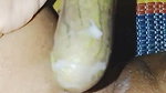 Bangladeshi girl fuking her tight pussy with begun brinjal.