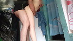 I am in the laundry without clothes and I am surprised by an Indian neighbor who ends up fucking my juicy hole