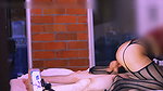 Hot waitress seduces her client and takes him to her house for a sex session with her tight vagina and a reverse cowgir fuck