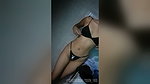 Hot TEEN 18 schoolgirl in thong with perfect tits before going to class. homemade vid
