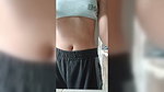 Hot TEEN 18 schoolgirl in thong with perfect tits before going to class