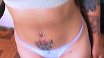 Hot Tattoed Teen with Perfect Ass Gives Hot Blowjob After Class