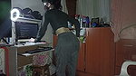 hot sex with one of her students ! she strips her naked and fucks her while she kept doing work to get through the year
