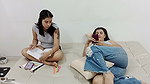 Hot sex between cute lesbians with big ass – Porn in Spanish