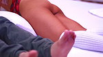 Hot neighbor seduces single neighbor in his room