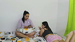 Hot lesbian sex with a Colombian slut – Porn in Spanish