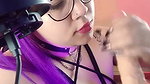 Hot Cam Girl BlowJob ( behind the Scenes)