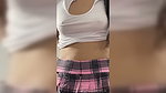 Hot 18 year old stepsisters in miniskirt sneaks into my room. Real homemade video