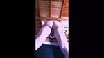 Horny neighbor begging for dick at home