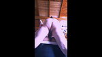 Horny neighbor begging for dick at home