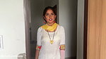 After returning from the market, the beautiful village bhabhi started teasing me Hindi Dirty talk ShrutiLiveCum