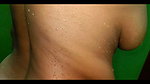 Ammu Is Standing After a Bath, with Water Dripping From Her Head and Pussy