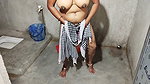 Aunty Pissing in Bathroom and I Caught and I See Her Big Pussy and Big Boobs