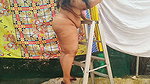 Indian Girl Going Naked Bts, Different Angles, Showing Her Sexy Ass and Boobs
