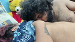 Pussy Rub Pussy Lick and Boobs Suck Romance in Nighty