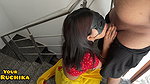 Ruchika’s Boyfriend Came to Meet Her on the Terrace. Along with Fucking Her, He Also Left Her Mouth