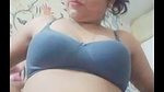 Beautiful Wife Showing in VC Giving a Blowjob & Fucking in Missionary 5