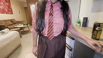 School se aate he horny girlfriend ke Sath rough doggy style sex kiya