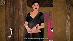 Landlord Fucks Horny Desi Indian Bhabhi Hardcore English Subtitles