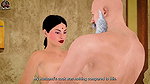 Landlord Fucks Horny Desi Indian Bhabhi Hardcore English Subtitles