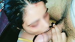 Hot big tits Punjabi sister-in-law is sucking my big cock and I put all cum in her mouth