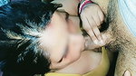 Hot big tits Punjabi sister-in-law is sucking my big cock and I put all cum in her mouth